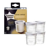 Set di 4 contenitori per la conservazione del latte, Tommee Tippee