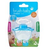 Sucette brosse à dents Frontease, bleue, +3 mois, Brush Baby