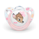 Disney Bambi Silikon Schnuller M1, 0-6 Monate, 2 Stück, Nuk