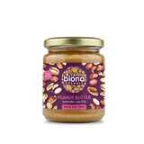 Beurre de cacahuète Eco avec sel doux, 250 gr, Biona