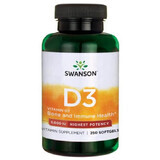 Vitamine D3 5000UI, 250 gélules, Swanson