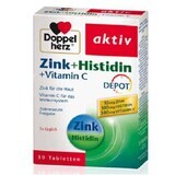 Zink, Histidin und Vitamin C DEPOT Doppelherz Aktiv, 30 tbl, Queisser Pharma