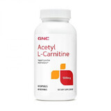 Acetyl L-Carnitin 500 mg (044222), 60 Kapseln, Gnc