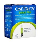 Bandelettes réactives OneTouch Select Plus, 50 pièces, Lifescan