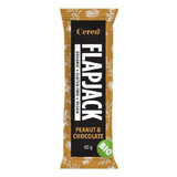 Barre Flapjack aux cacahuètes et au chocolat bio, 60 g, Cerea