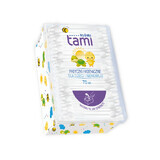 Lingettes hygiéniques pour bébés, 100% coton, 70 pièces, Tami