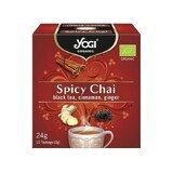 Thé Chai épicé, 12 sachets, Yogi Tea
