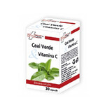Thé Vert avec Vitamine C, 30 gélules, FarmaClass