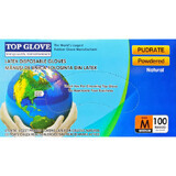 Latex-Handschuhe Top Glove, Größe M, 100 Stück, Roval Med