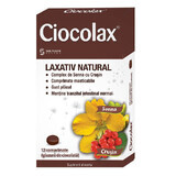 Ciocolax laxativ natural, 12 comprimate, Solacium Pharma