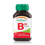 Complexe de Vitamine B 50mg, 30 gélules, Jamieson