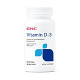 Vitamin D-3 2000 IU (145423), 180 Kapseln, Gnc