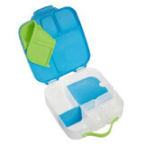 LunchBox maxi boîte à lunch compartimentée, 2 l, Bleu + Vert, BBOX