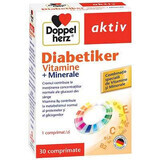 Doppelherz Aktiv Diabetiker Vitamine und Mineralstoffe, 30 cpr, Queisser Pharma