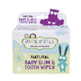 Jack N Jill Lingettes humides en coton 100% naturel pour les dents et les gencives