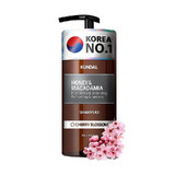 HONEY & MACADOMIA Shampoing Hypoallergénique Fleur de Cerisier x 500ml, Kundal