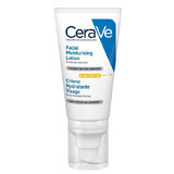Crème hydratante pour peau normale-sèche avec SPF 50, 52 ml, CeraVe
