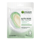 Masque sérum au lait d'amande et à l'acide hyaluronique Nutri Bomb Skin Naturals, 28 g, Garnier