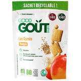 Mini biscuiti bio cu mango, +8-10 luni, 50 gr, Good Gout