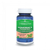 Extrait de concombre amer Momordica, 60 cps, Herbagetica