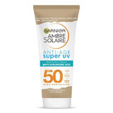 Crème anti-rides avec protection solaire SPF 50 Ambre Solaire, 50 ml, Garnier