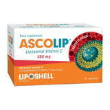 Vitamine C Liposomale avec arôme de cerise, 500 mg, 30 sachets, Liposhell