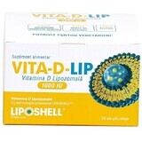 Vitamine D liposomale, 1000UI, 30 sachets, Liposhell