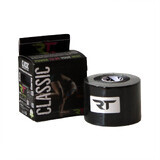 Ruban kinésiologique Premium Ultra Strong noir, 5 cm x 5 m, REA Tape