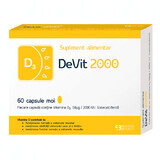 DeVit 2000, 60 cápsulas blandas, Pharma Brands