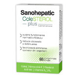 Sanohepatic COLESTEROL Plus, 60 comprimés pelliculés, Zdrovit