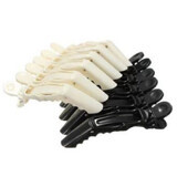 Kiepe Pinces à cheveux noires et blanches 12pcs