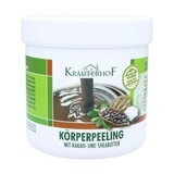 Crème corporelle exfoliante au beurre de cacao et de karité, 400 g, Krauterhof