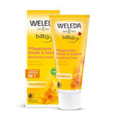Crème hydratante pour le corps au souci Baby, 75 ml, Weleda