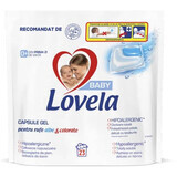 Capsules de lessive pour le linge blanc et de couleur, 23 capsules, Lovela Baby