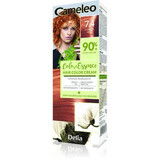 Cameleo Color Essence Hair Colour, 7.4 Copper Red, Delia Cosmetics