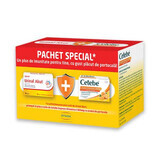 Paquet Urinal Akut 10 comprimés + Cetebe Express Vit C 600 mg 30 comprimés, Walmark