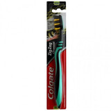 Zig Zag Toothbrush, Charcoal, Medium, Colgate