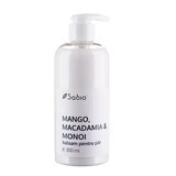 Après-shampooing à la mangue, au macadamia et au monoï, 300 ml, Sabio