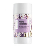 Natürlicher Deodorant-Stick ohne Aluminium, mit Lavendel und Bergamotte, Purple Freshness, 50 ml, Biobaza