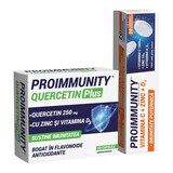 Paquet Proimmunité Quercétine Plus, 30 gélules + Proimmunité, 20 comprimés, Fiterman Pharma