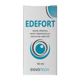 Edefort solution ophtalmique hypertonique stérile, 10 ml, Evotech Pharma