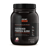 Gnc Amp Sustained Protein Blend, mélange de protéines aromatisé au milk-shake à la fraise, 896 g