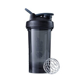 Shaker per bottiglia frullatore Gnc Pro24, Nero, 700 Ml