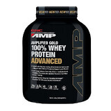 Gnc Pro Performance Amp Amplified Gold Proteína de suero avanzada con sabor a chocolate, 2325 G