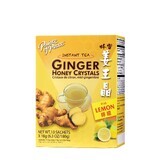 Prince Of Peace Ginger Honey Crystals, boisson instantanée au gingembre, au miel et au citron, 18 g x 10 sachets, 180 g