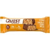 Barre protéinée au beurre de cacahuète Quest Hero Crispy Chocolate Flavored, 54 g