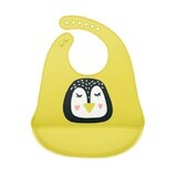 Bavaglino in silicone con tasca, Pinguin, Coccorito