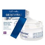 Crème pour les peaux matures, sèches et ridées Gerovital H3 Classic 55+, 50 ml, Farmec