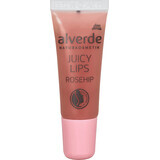 Alverde Naturkosmetik Juicy lipgloss rose musquée, 8 ml