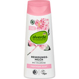 Alverde Naturkosmetik Reinigungsmilch mit Rose, 200 ml